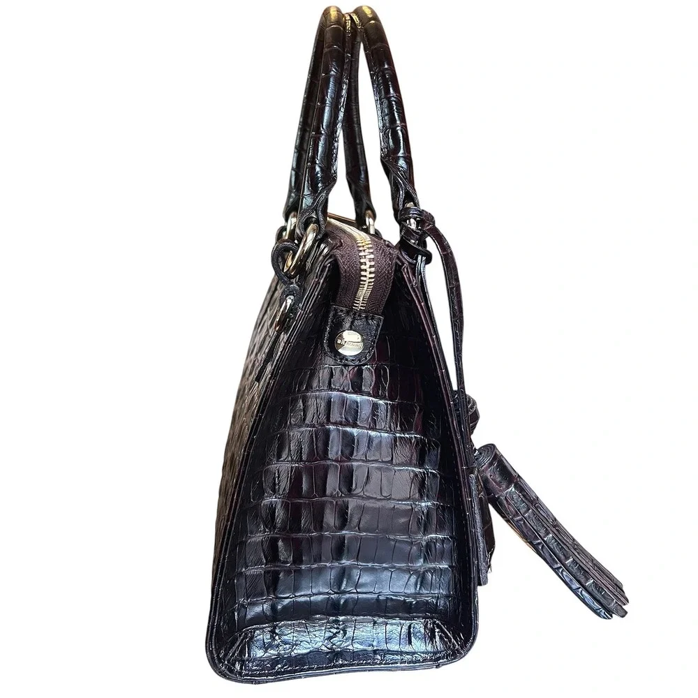 Brahmin structured satchel